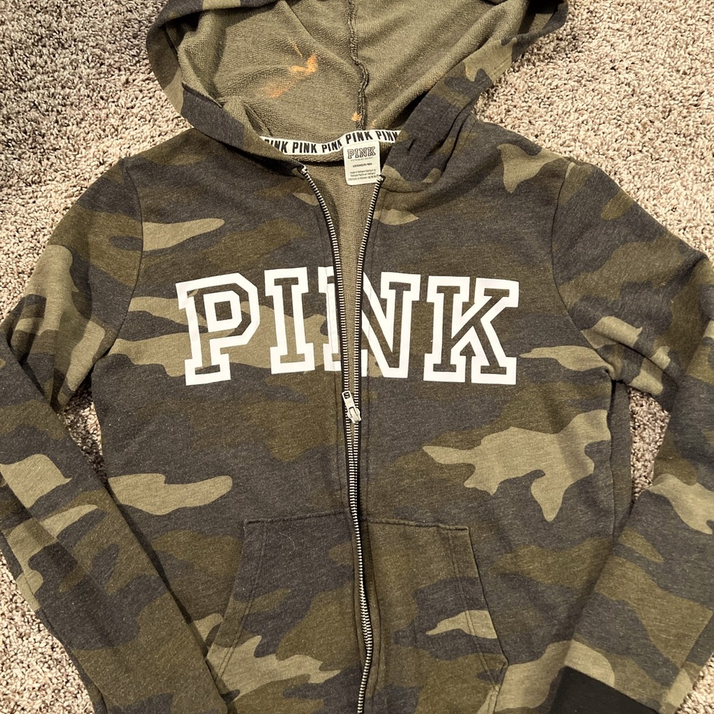 Victoria Secret zip up hoodie